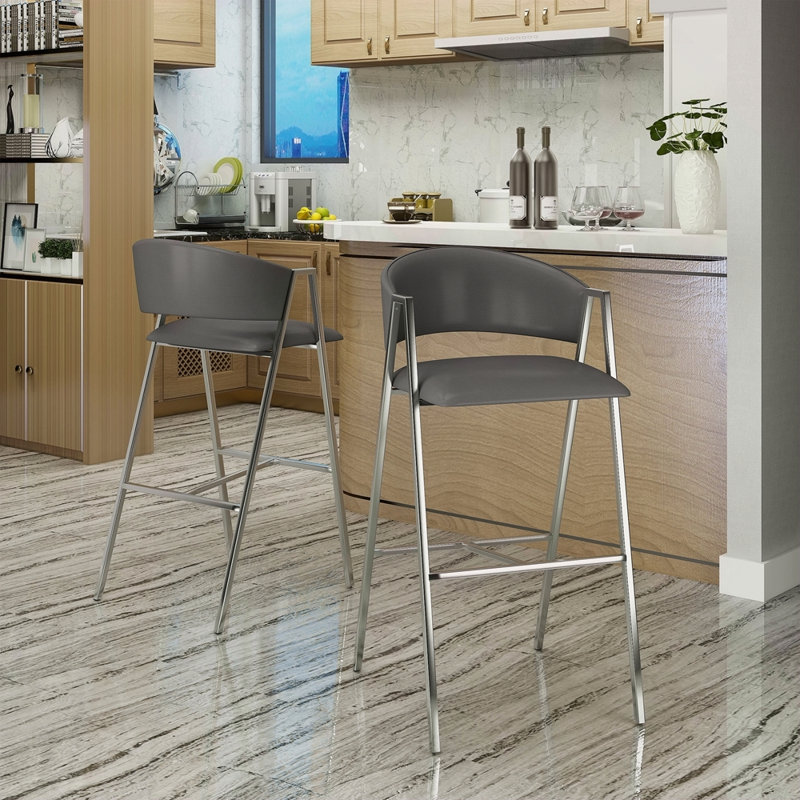 BAR CHAIR MP2(Set Of 2), Grey