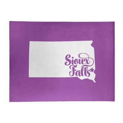 Tapis en poly-chenille south sioux chute south
