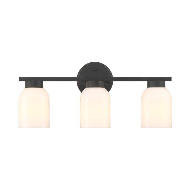 Breult 3 - Light Dimmable Vanity Light, Matte Black
