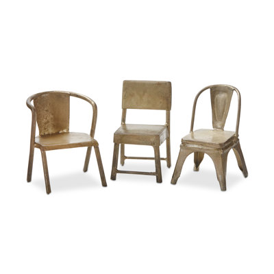 Vintage Tiny Chairs Objects