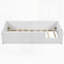 Lit plateforme tapissier avec garde-corps et station de charge-202566974