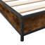Vidaxl Bed Frame Engineered Wood And Metal-426685151-426685136