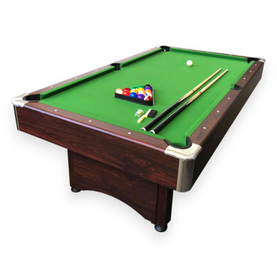 SimbashoppingUK 213cm L Pool Table