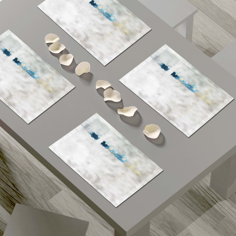 Napperon abstrait en polyester