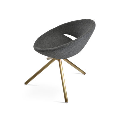 Crescent Stick Swivel Chair
