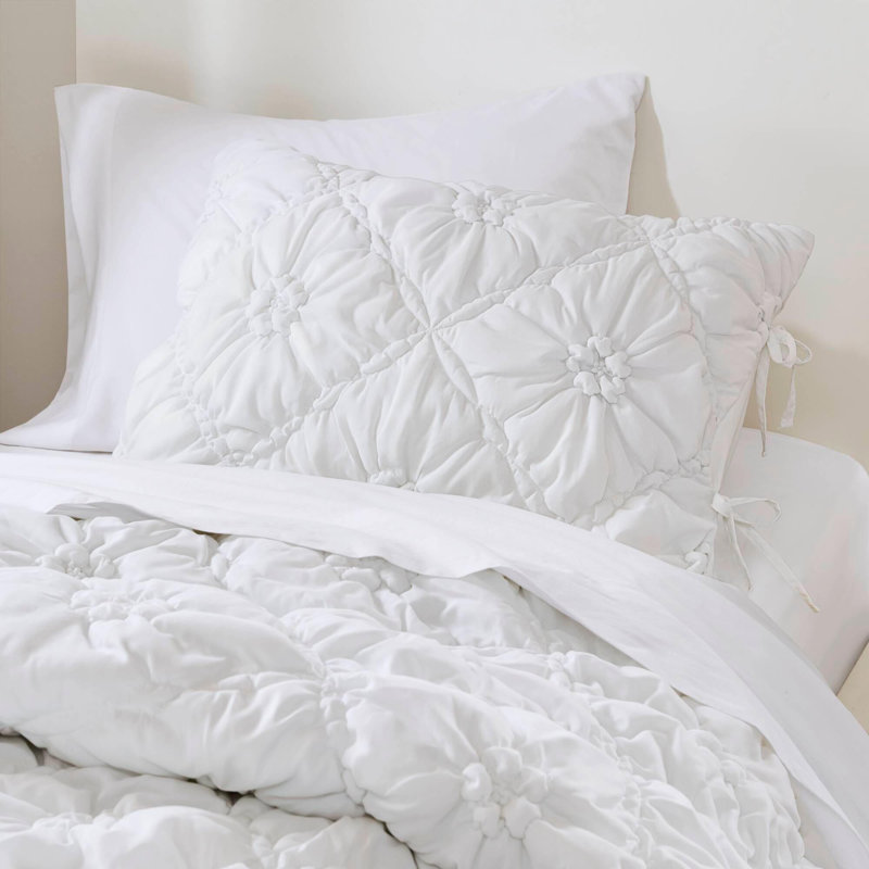 2PCS Twin Comforter Set, Twin Comforter + 1 Standard Sham