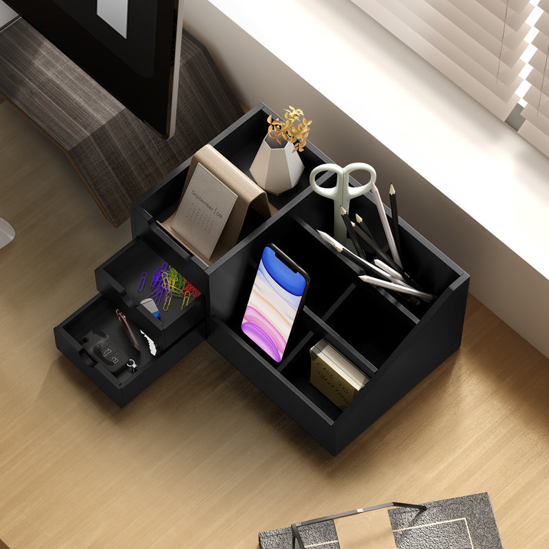 Walk Desk Organiser, Black