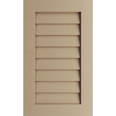 Évent rectangulaire en faux bois Timberthane