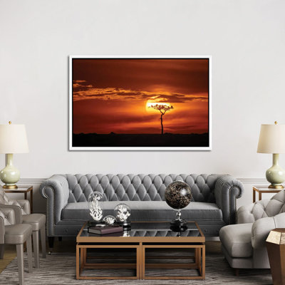 Vultures In A Tree At Sunset, Masai Mara by Jane Rix - Gallery-Wrapped Canvas Giclée on Canvas