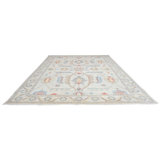 Oushak Collection, Transitional One-of-a-Kind Rectangle 10'1" X 13'8" Hand Knotted Area Rug