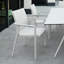 Chaise d'appoint empilable pour patio Farrah-161709223