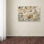 « ivoire floral », reproduction sur toile tendue-23535671