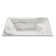 Siesta Drop in Soaking Acrylic Bathtub with Integrated Seat - 80 x 48