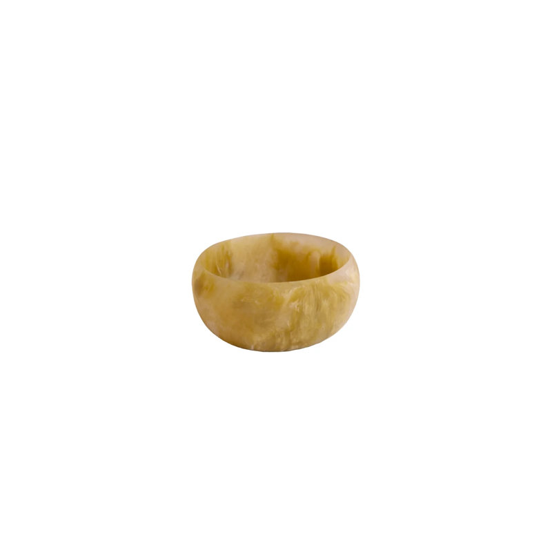 Mini bol rond en résine RESIN, Matcha