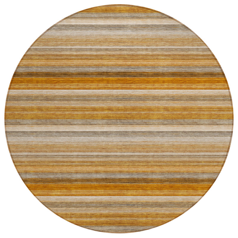 Tapis d'intérieur rond 8 po