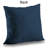 Two Dolphins Blue Poly Twill Throw - Home Decor Accent – Throw Pillow Cover Only, Double-Sided Print, Insert Not Included