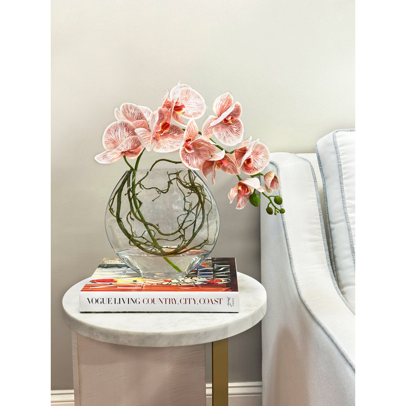 Orchid and Vine Arrangement in Vase