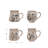 Stoneware Mug With Reactive Glaze And Various Mug Shapes