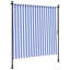 Store extérieur vidaXL bleu et blanc-98912589-113007652
