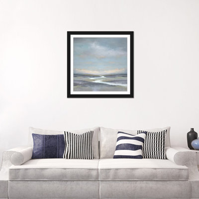« riverbend i », impression sur toile