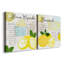 Lemon Cupcakes - ensemble de 2 reproductions sur toiles tendues-593989224