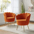 Hendrix Velvet Accent Chair