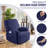 Wald Stretch Recliner Sofa Slipcovers Recliner Chair Covers With Pockets-207566747