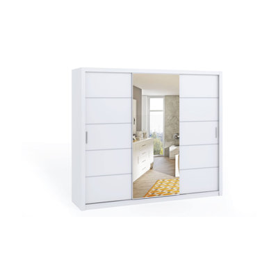 Bono 3 Door Manufactured Wood Wardrobe