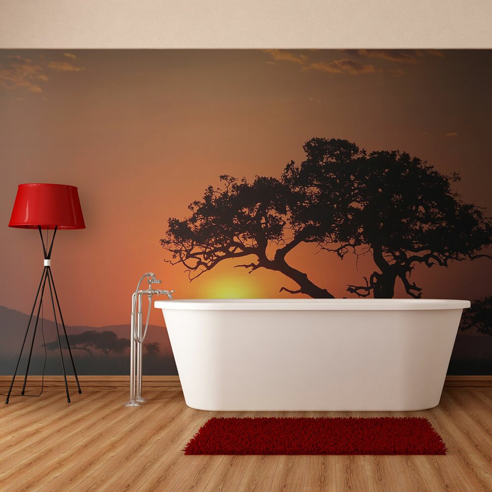 Fototapete Africa: Sunset 2,7 m x 350 cm