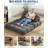 Convertible Sofa Bed, With Pillow-724086738