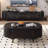 Black design sense storage TV cabinet