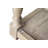 Pangea Home Athena Upholstered 59" Rectangle Storage Bench – Contemporary Tufted Seating for Living Room, Office, Entry Way or Bedroom-32410000-51051175