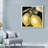 Dramatic Lemon by Vision Studio - Wrapped Canvas Graphic Art-33417999