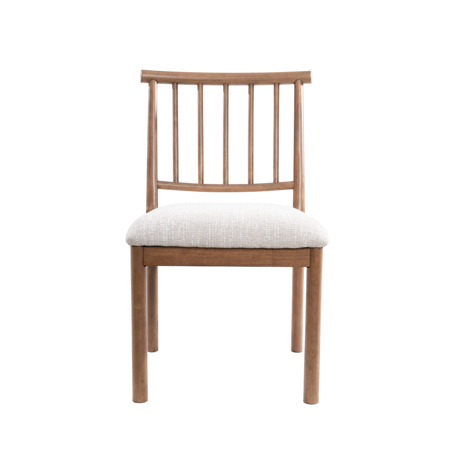 Wales Linen Dining Chair, Brown