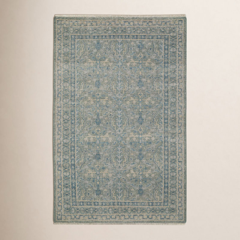 Zuri Hand Knotted Wool Indoor Rug, Rectangle 2' x 3'
