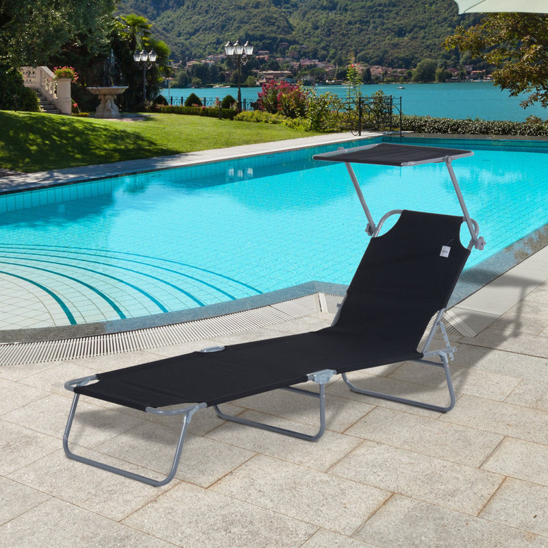 Beach Chair, Black