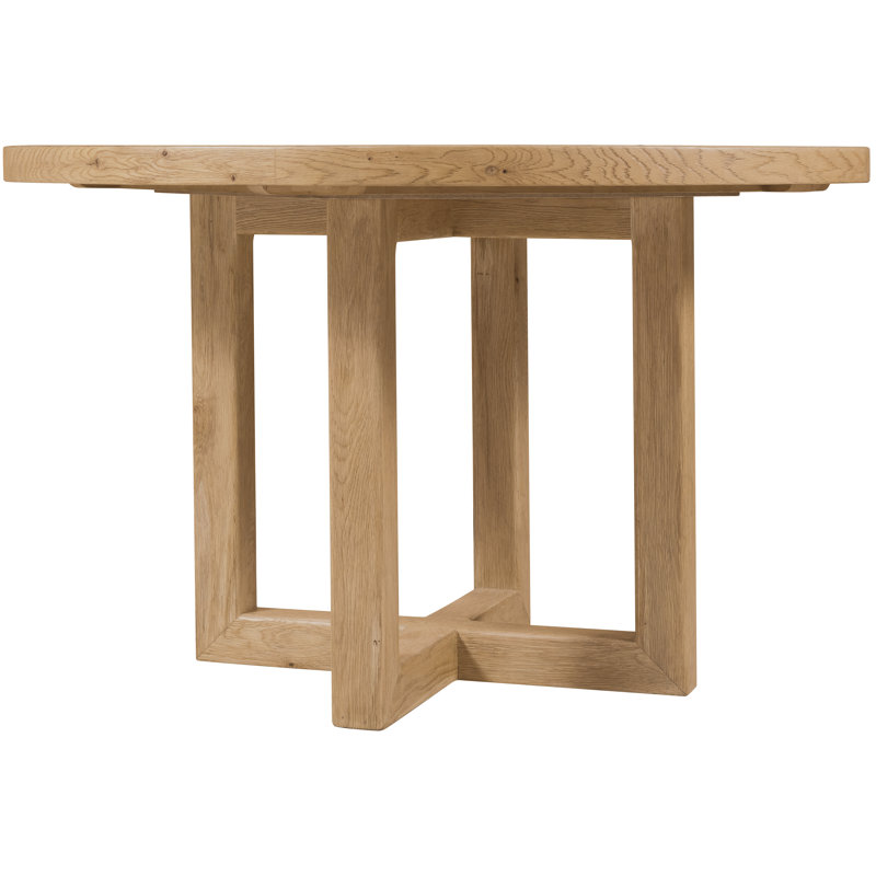 Driftwood 48In Round Dining Table, Brown