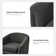 Yeomans Modern Upholstered Versatile Barrel Chair with Removable Leg Storage Ottoman