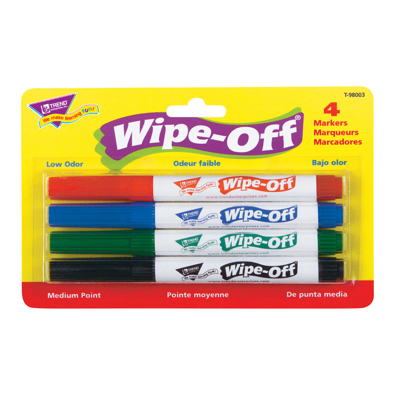Marqueur effaçable Trend Jumbo Wipe-Off