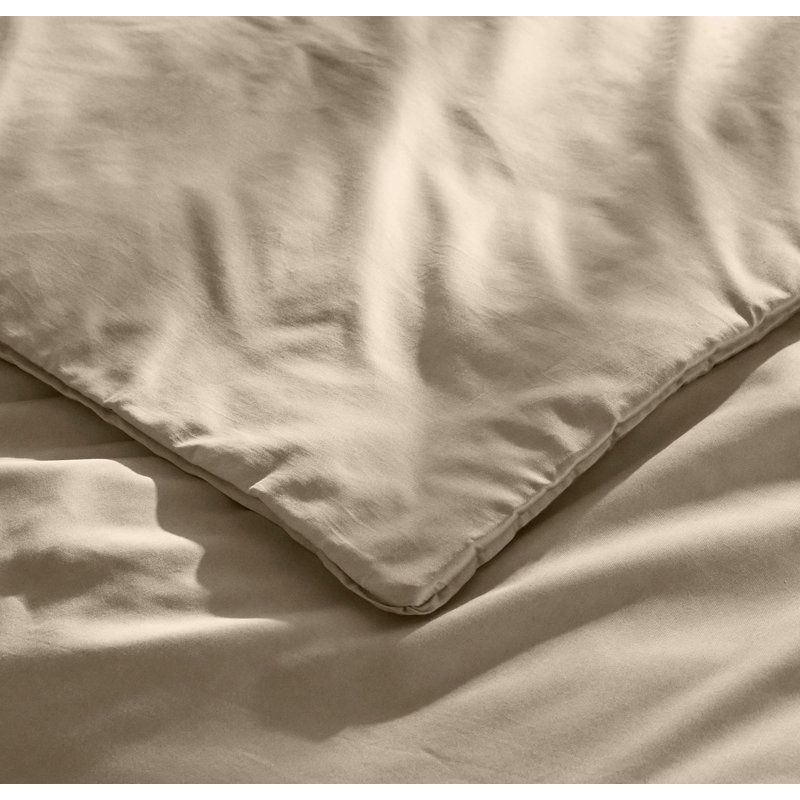 Signature Comforter Set, Sand, Full/Queen Comforter + 2 Standard Shams