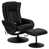 Black Faux Leather