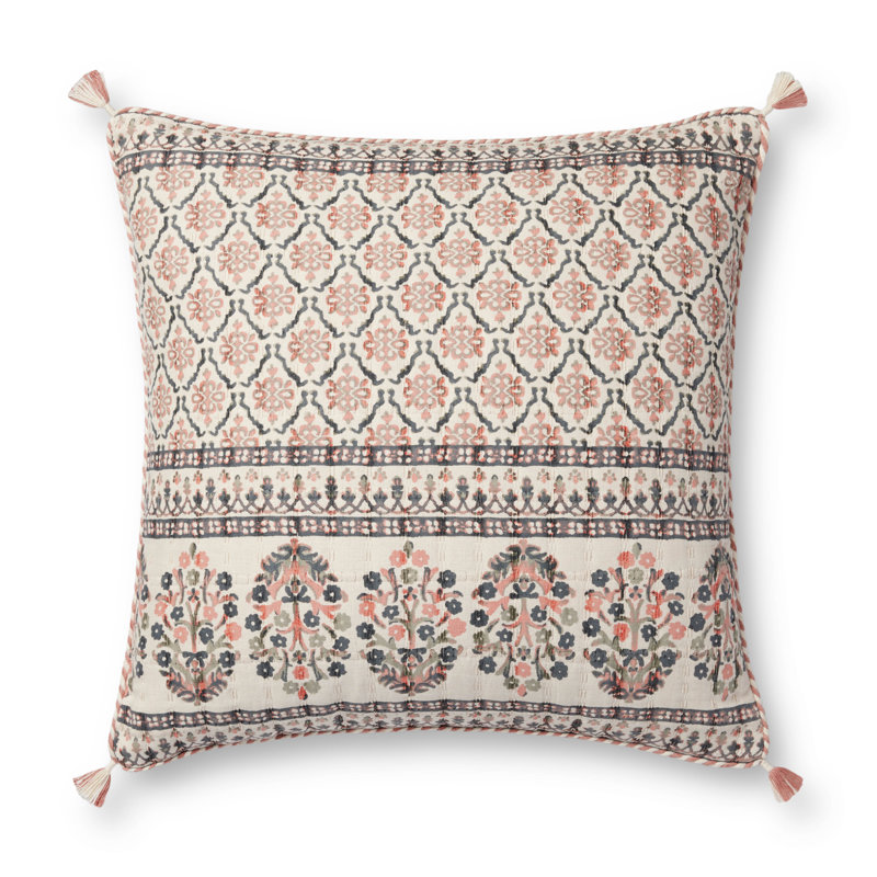 Coussin Clyde Loloi réversible PLL0115, Duvet