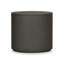 Amelia Oval One Drawer Nightstand-Black Linen-291967577