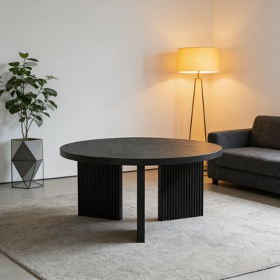 Mid-Century Modern Round Coffee Table