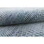 Tapis argent et bleu noué à la main de haute qualité-124927767