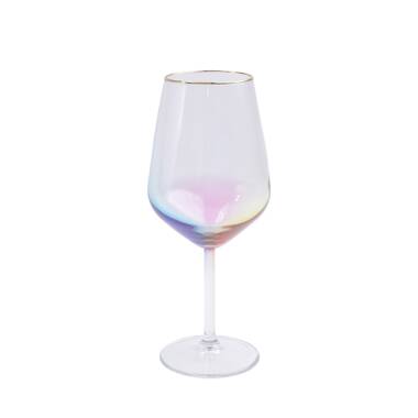 G Iridescent Wine Glass set of 4, 19 oz Pretty Cute