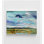 «Marsh Skies» par Carol Hallock, impression de peinture abstraite ciel clair, idée de décor de petite maison de lac, décor de salle à manger de paysage rustique