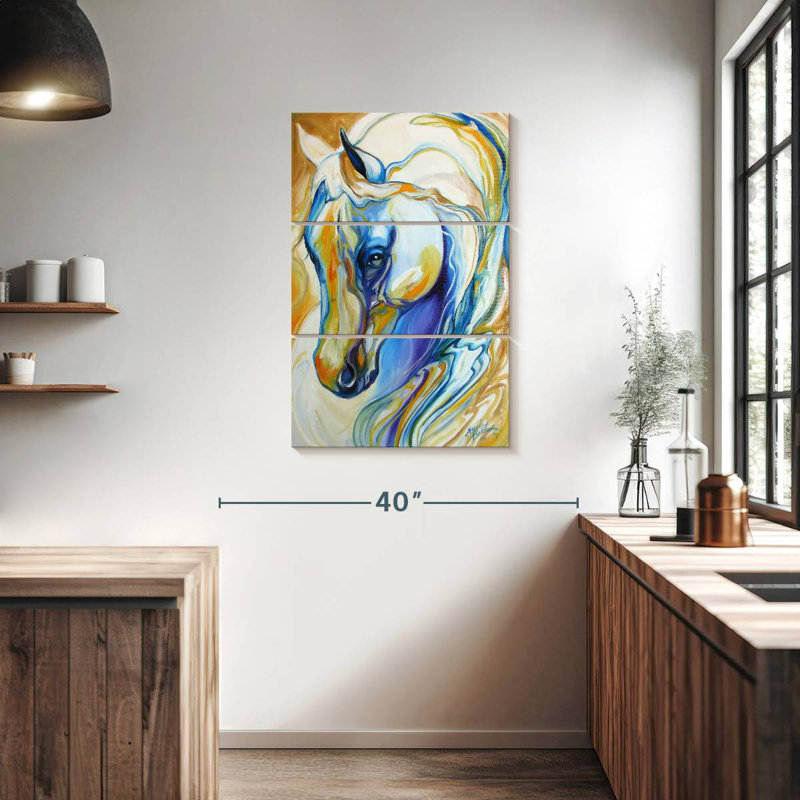 Brampt Arabian Abstract, H 38 po x l 24 po