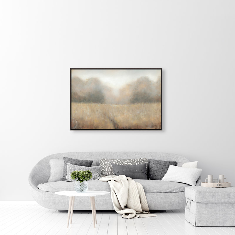 Warm Haze Painting by D'Alessandro Leon, 31.75" H x 46.75" W, Image Brush Gel