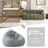 65'' Upholstered Tufted Loveseat compression Sofa-813338048